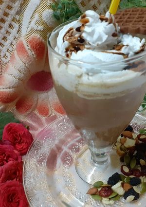 A picture of Chocolate tea frappe.
