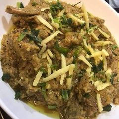 A picture of Peshawari Namkeen gosht.