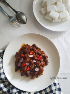 Foto resep Sate sapi goreng