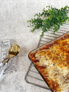 Foto resep Schotel Nasi Saus Bolognaise / Baked Bolognaise Rice