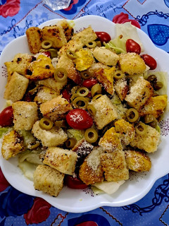 عکسی از دستور سالاد سزار