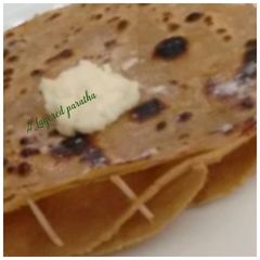 A picture of Layered/Varaki/lachha paratha#56bhog.