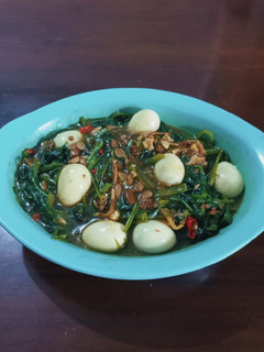 Foto resep Cah Kangkung Daging Cincang Dan Telur Puyuh
