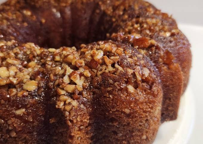 Bacardi Rum Heavenly Cake - Grandma Jackie's Recipes