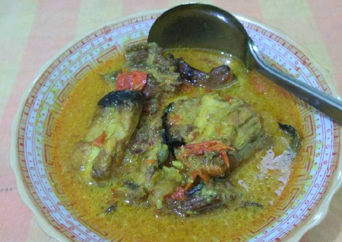 Resep Ikan Pari Asap Santan Pedas Iwak Pe Oleh Hafidlatul Islami