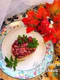 Beet salad with tuna