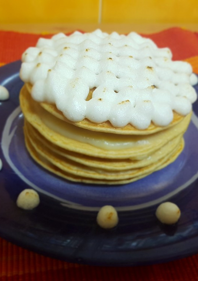 Una foto de Lemon pie pancakes