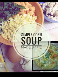 Foto resep Simple Corn Soup (Sup jagung manis wazwuz 😁)