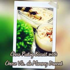 A picture of Choco Puding Biscuit With Cheese Vla "Mommy Danend".