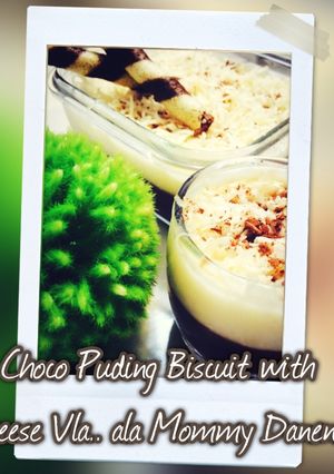 Foto resep Choco Puding Biscuit With Cheese Vla "Mommy Danend"