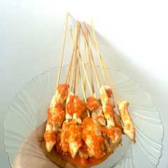 A picture of Sate taichan goreng simple.