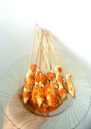 Foto resep Sate taichan goreng simple