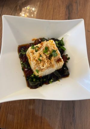 台式肉鬆皮蛋豆腐 的食譜成品照片