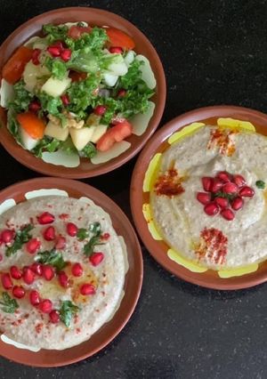A picture of Kidney Beans 🫘 { Rajma } Hummus.