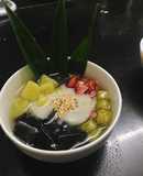 Chè khoai dẻo hạt lựu