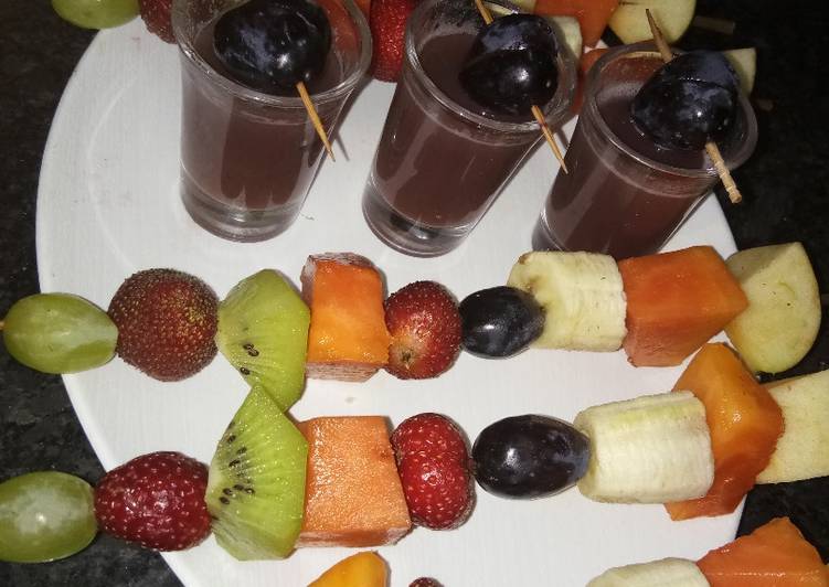 Simple Way to Prepare Super Quick Homemade Fruit shot