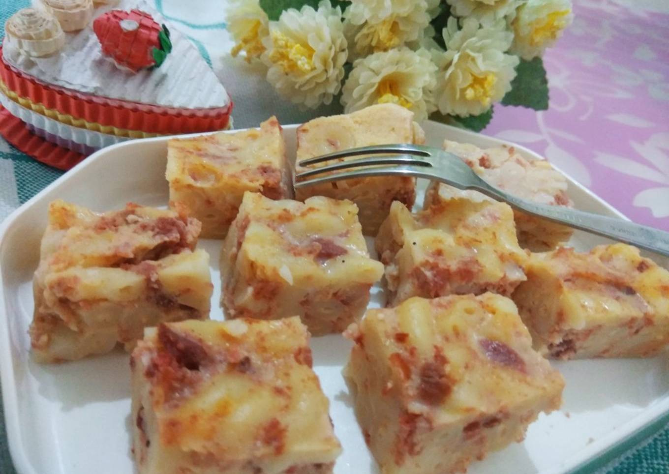 Macaroni Schotel Kukus Simple dan Enak