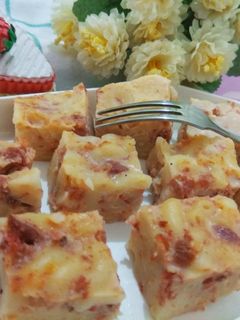 Foto resep Macaroni Schotel Kukus Simple dan Enak