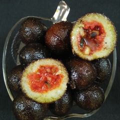 A picture of Kala Jamun.