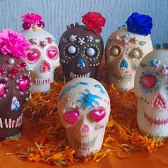 A picture of Calaveritas de chocolate.