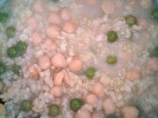 Una foto de arroz integral curry