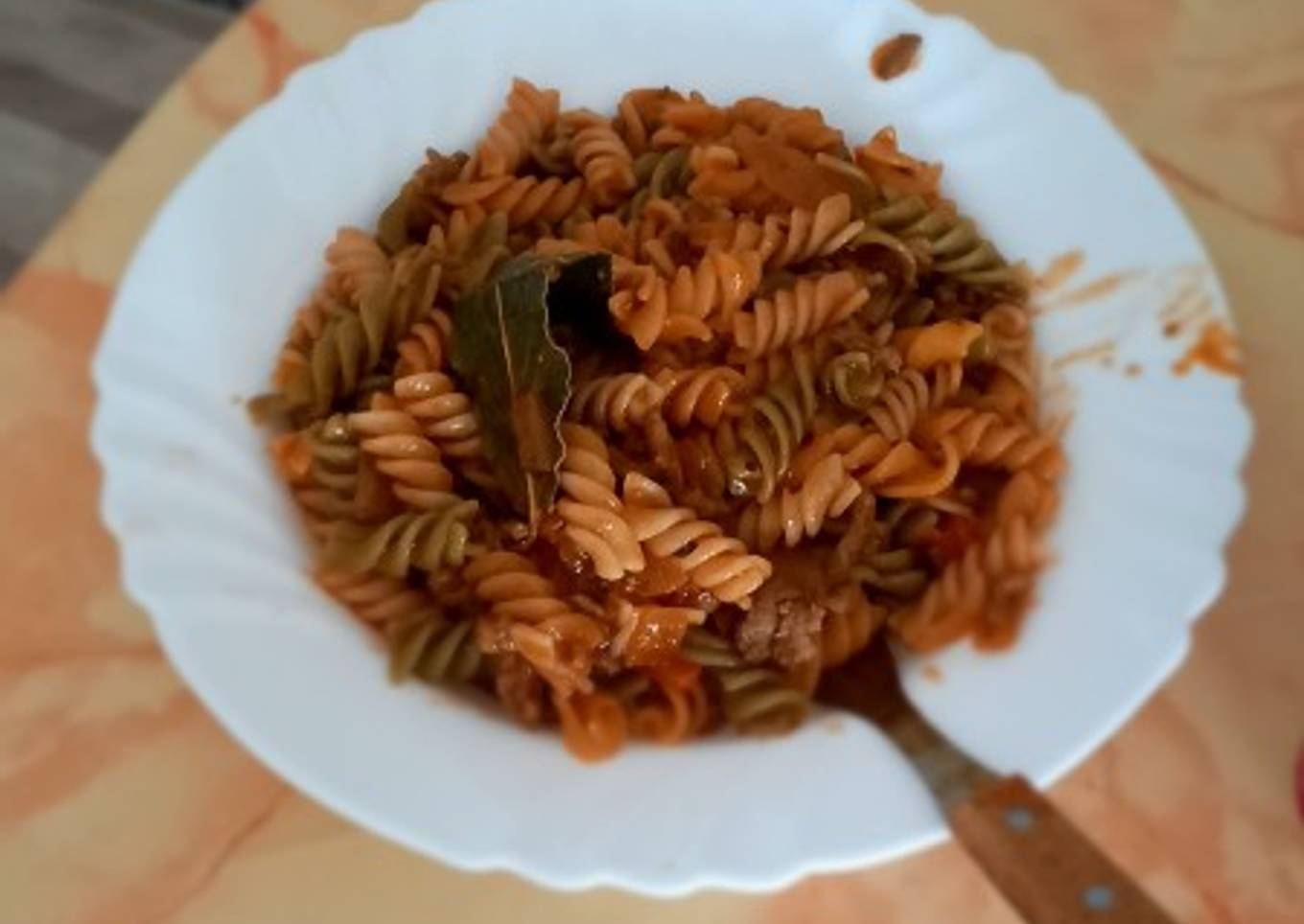 Fideos con tuco (salsa boloñesa uruguaya)