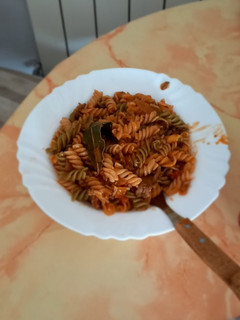 Una foto de Fideos con tuco (salsa boloñesa uruguaya)