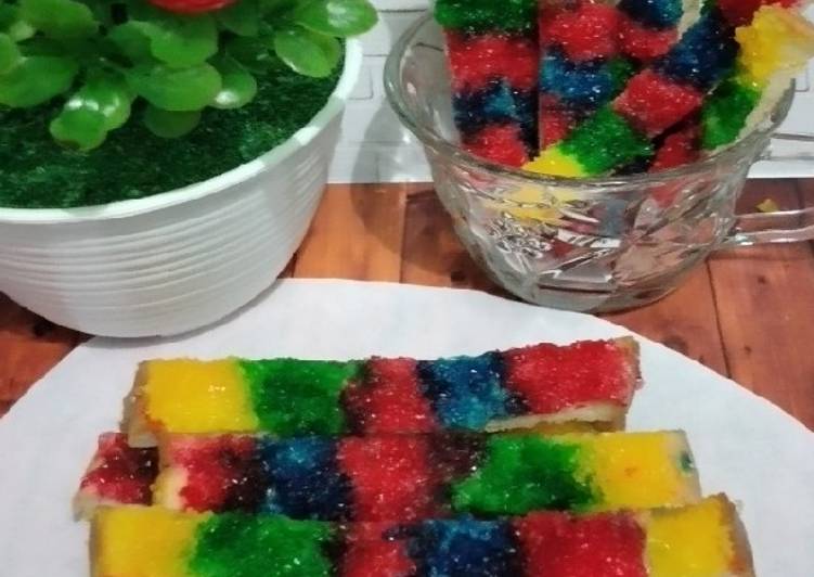 Resep 2. Roti Bagelen warna warni Anti Gagal