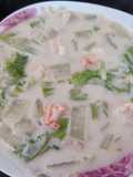Sayur Santan Sawi Putih