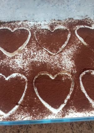 Tiramisu tojás nélkül recept fotója