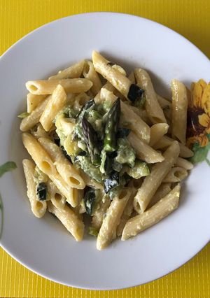 Foto di Penne light zucchine ed asparagi