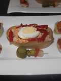 Ensaladilla en barquita