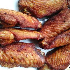 Fried turkey A picture of Fried turkey.