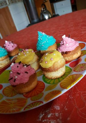 Una foto de Masa de cupcakes
