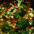Garbanzos con brócoli, receta vegetariana y casera