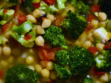 Garbanzos con brócoli, receta vegetariana y casera