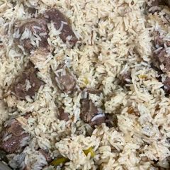 A picture of Mutton pulao.