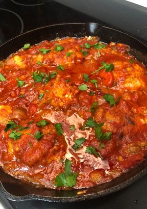 A picture of Chicken Cacciatore.