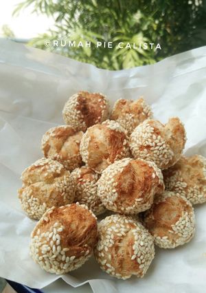 Foto resep Onde-onde ketawa keju