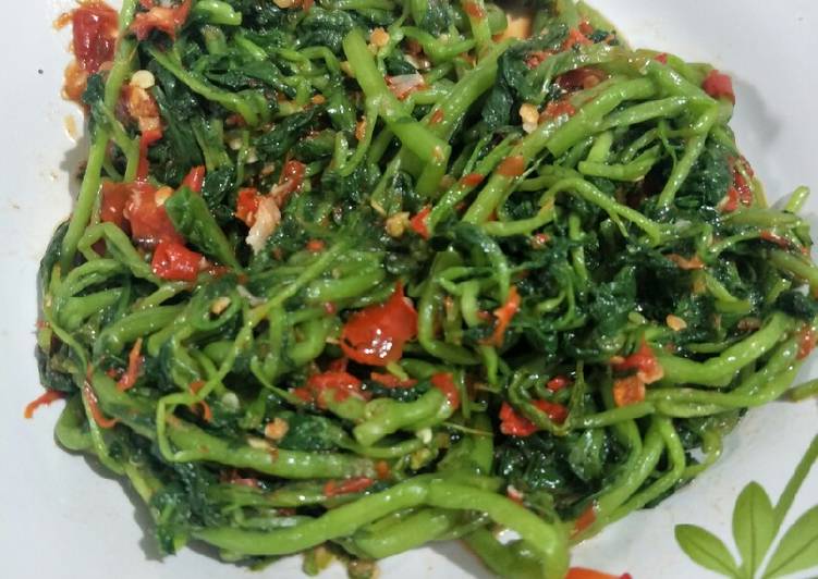 Resep Plecing selada air yang Bisa Manjain Lidah