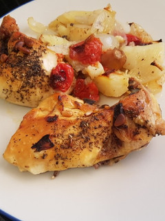 Una foto de Rustidera de pollo al horno