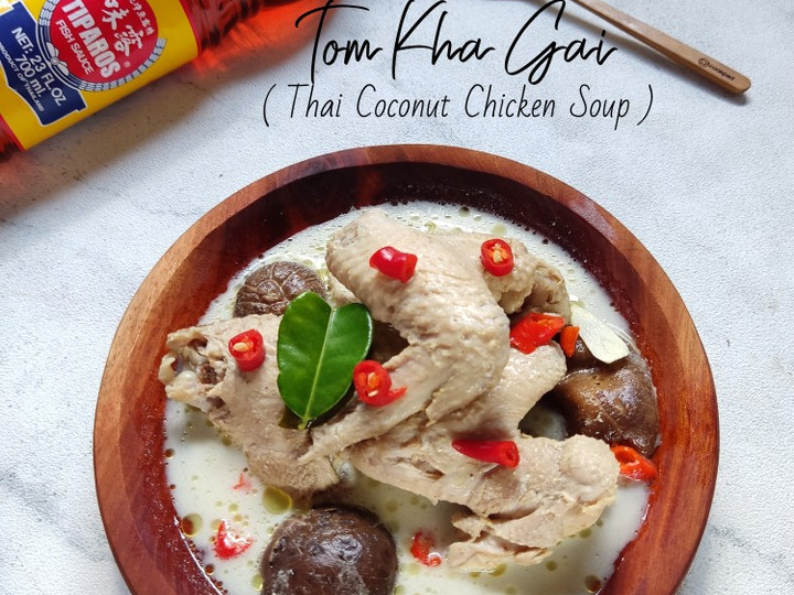 Anti Ribet, Bikin Tom Kha Gai (Thai Coconut Chicken Soup) with Shitake Mushroom Anti Gagal