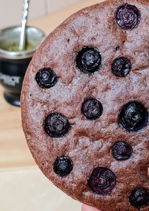 Una foto de Mega cookie con harina de coco "low carb" sin azúcar ni edulcorante ni balanza con opción mug cake