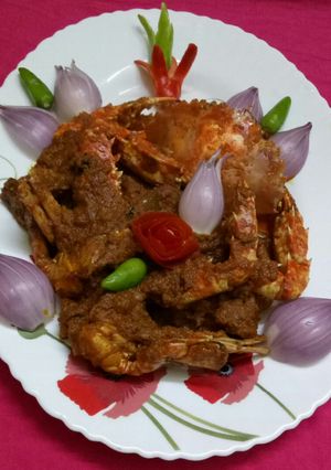 স্পাইসি কাঁকড়া (Spicy Crab receipe in Bengali) রেসিপির প্রধান ছবি