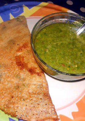 A picture of Instant bread dosa.