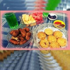 A picture of Potato mince kabab.