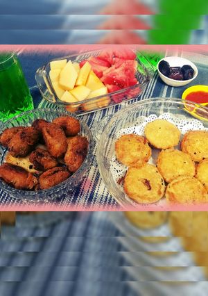 A picture of Potato mince kabab.