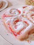 01. Strawberry Cinnamon roll "Vegan"