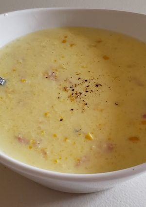 玉米濃湯【20分鐘】【美式】【簡餐】 的食譜成品照片