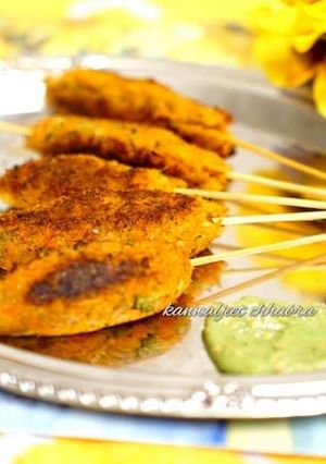 A picture of Instant leftover upma kabeb.